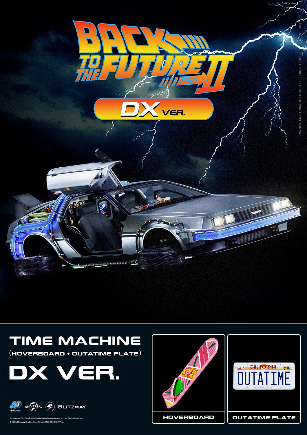 Back to the Future 2 'Time Machine' DX Ver.