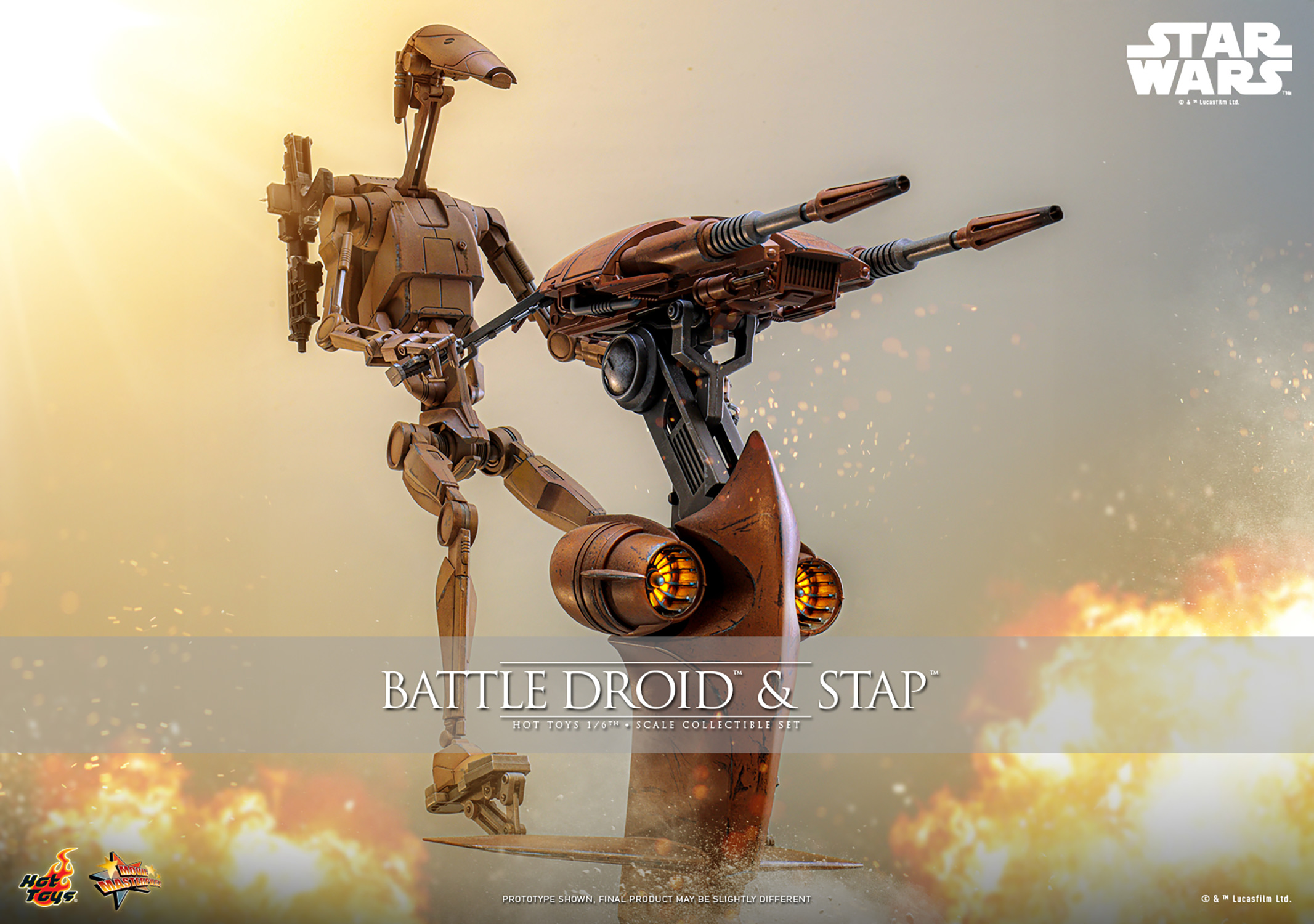 Battle Droid and STAP™