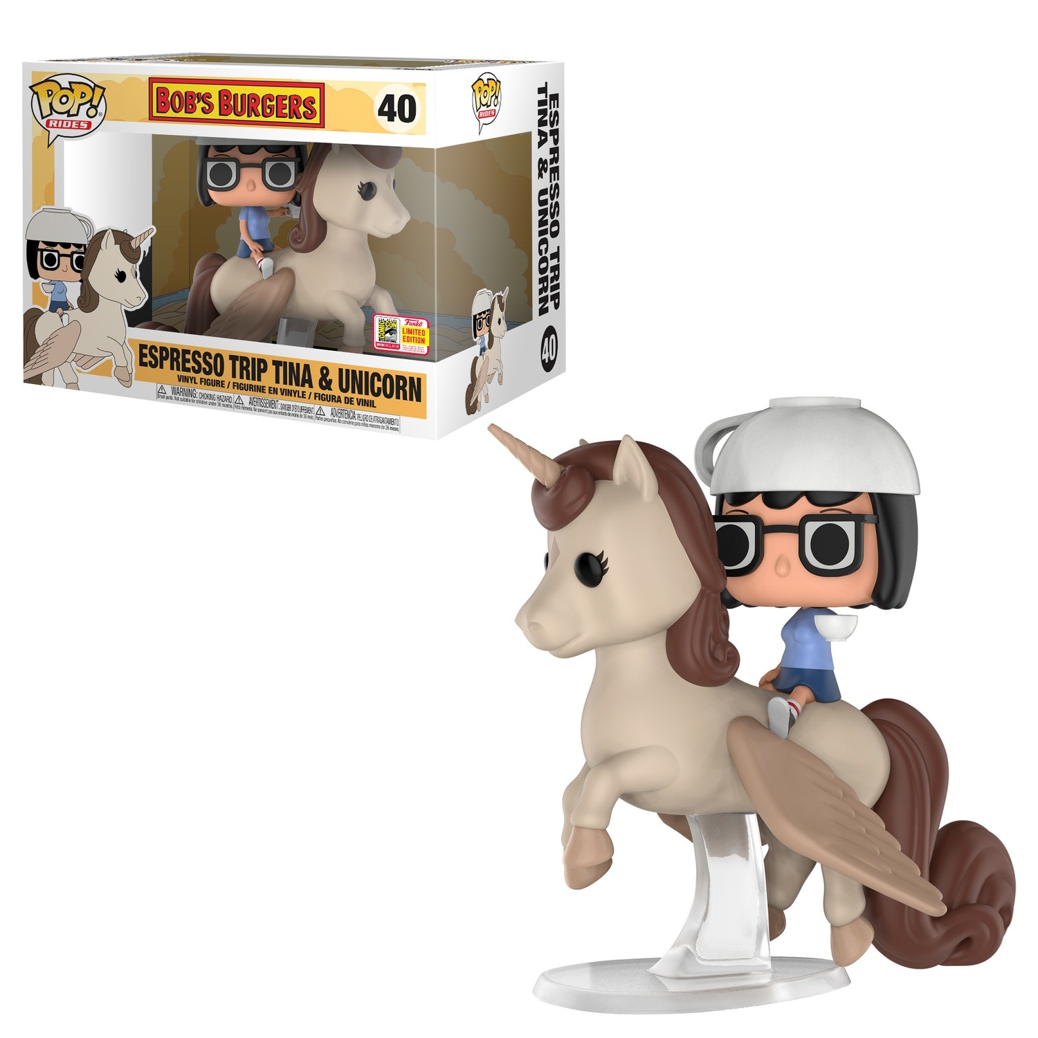 Espresso Trip Tina Funko Pop (Sticker SDCC)