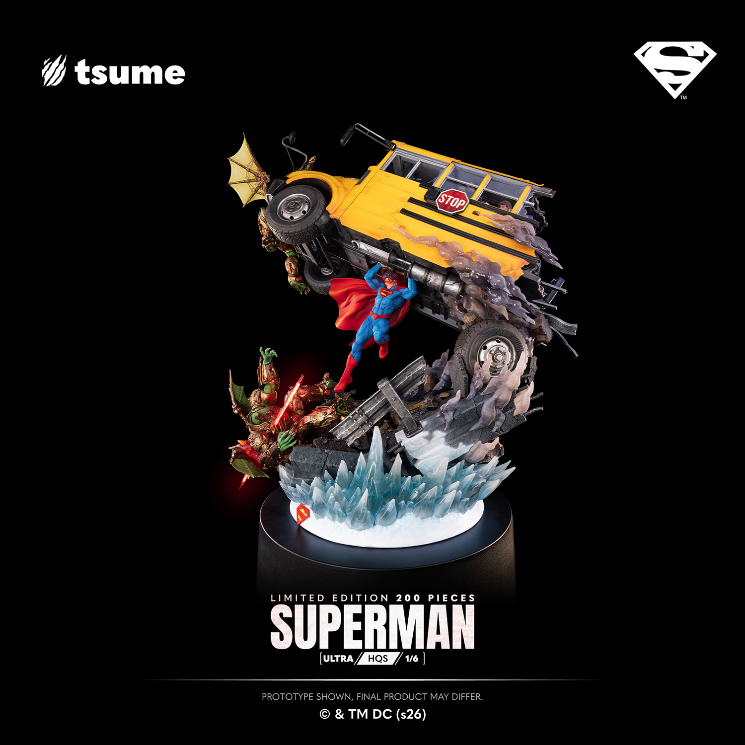 Superman Ultra HQS Statue by Tsume Art